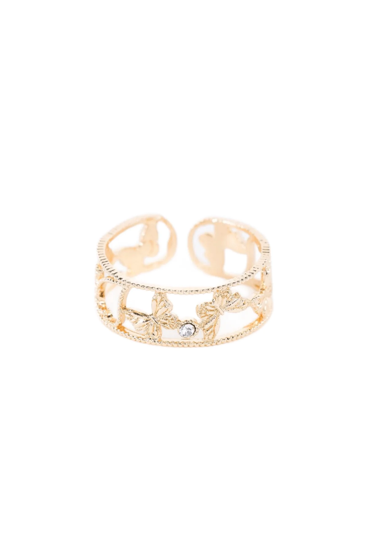 Butterfly Bliss Gem Ring