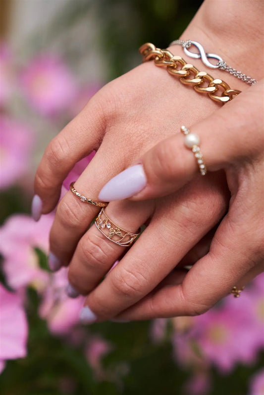 Butterfly Bliss Gem Ring