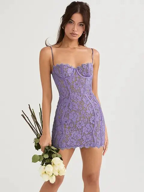 Victoria Lace Bodycon Dress