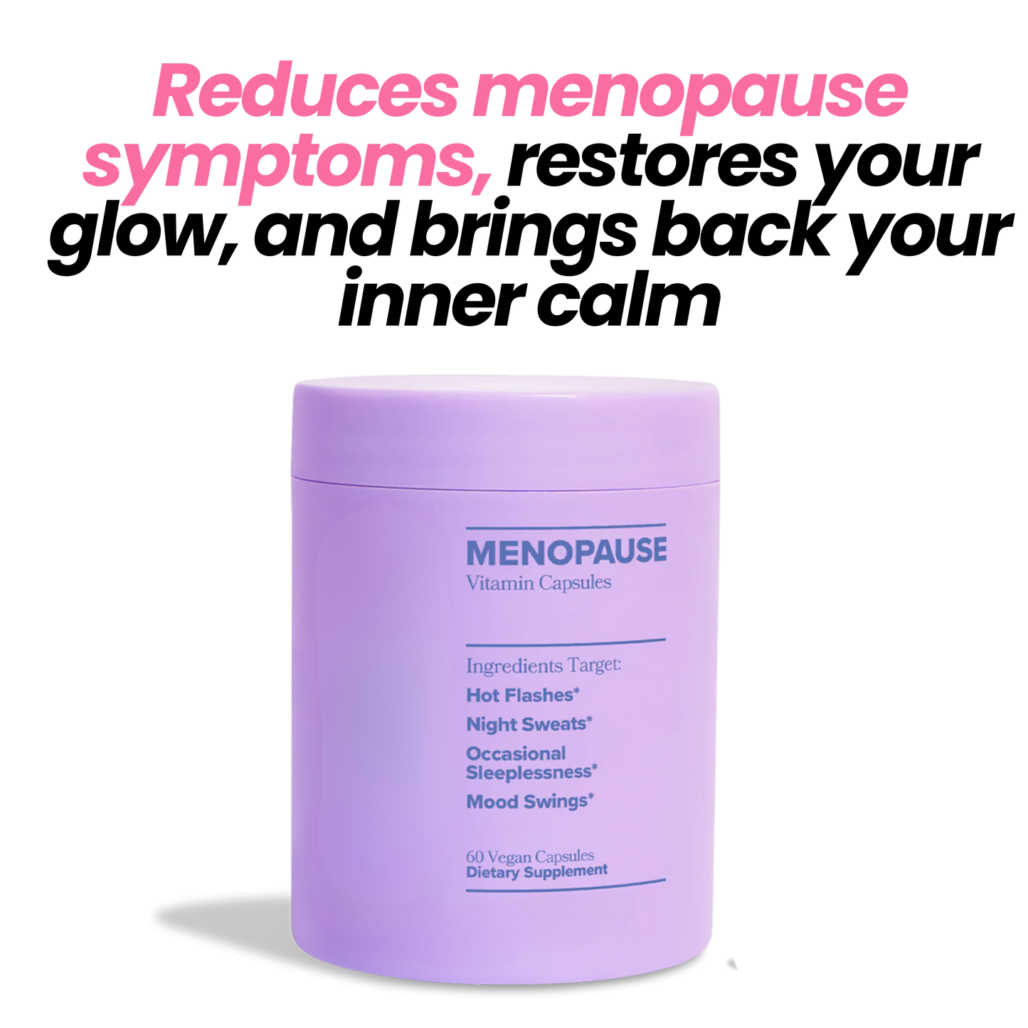 Menopause Relief Gummies – Balance, Calm & Glow