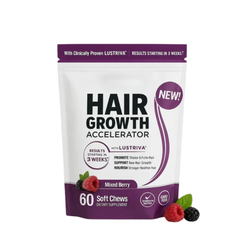 Hair Growth Gummies for Thicker, Fuller Hair